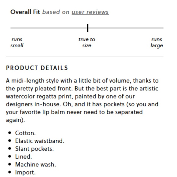 J. Crew Blue and White Midi Skirt - Picture 8 of 8